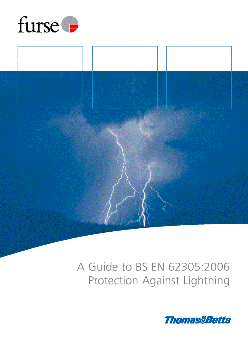 image for page A Guide to BS EN 62305 2006 Protection Against Lightning