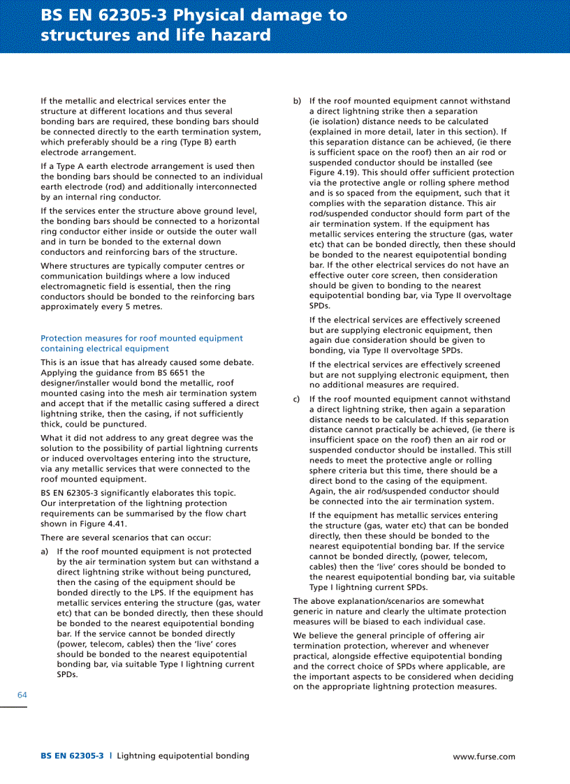 image for page A Guide to BS EN 62305 2006 Protection Against Lightning