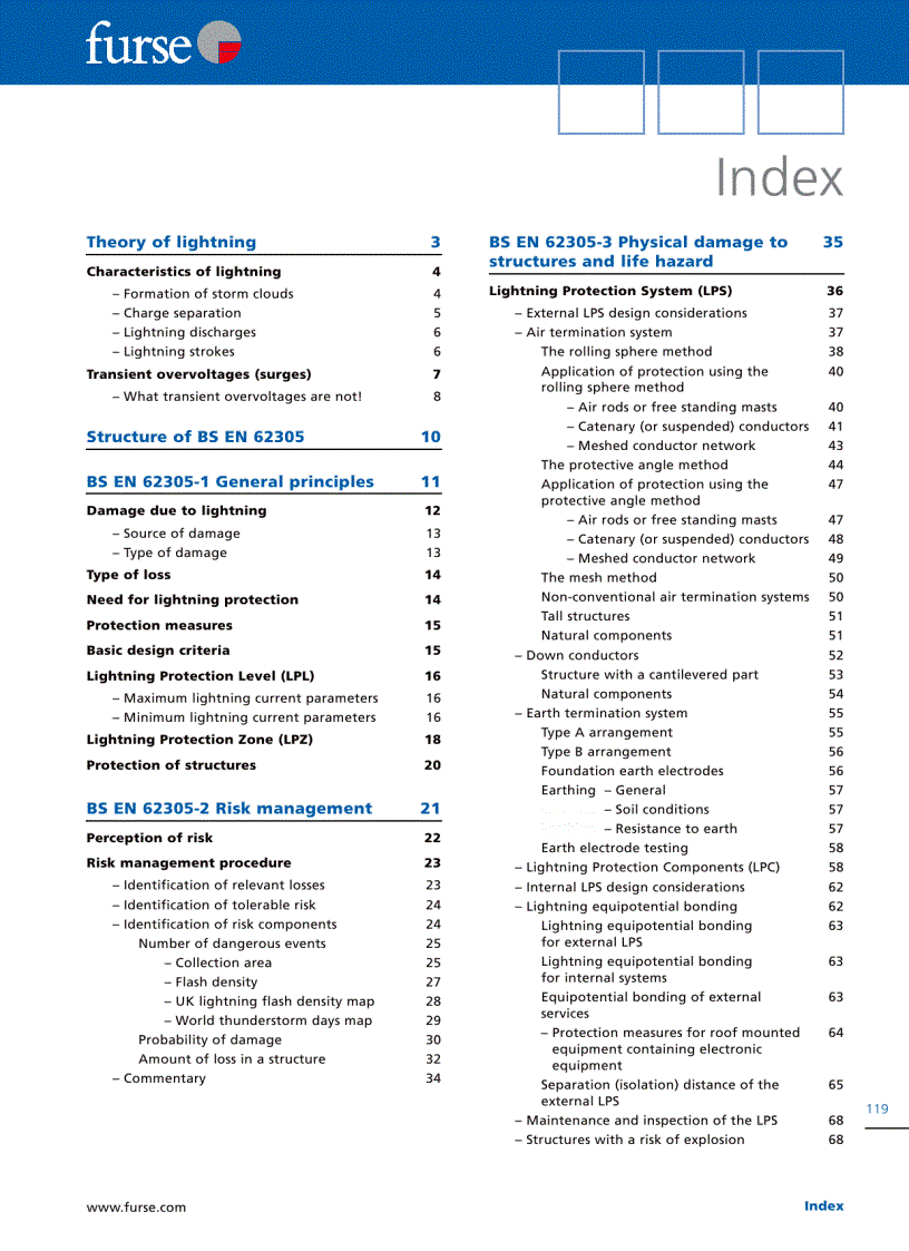 image for page A Guide to BS EN 62305 2006 Protection Against Lightning