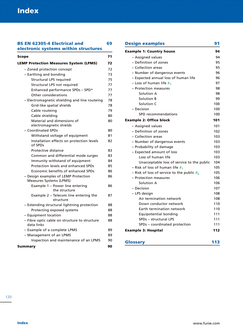 image for page A Guide to BS EN 62305 2006 Protection Against Lightning