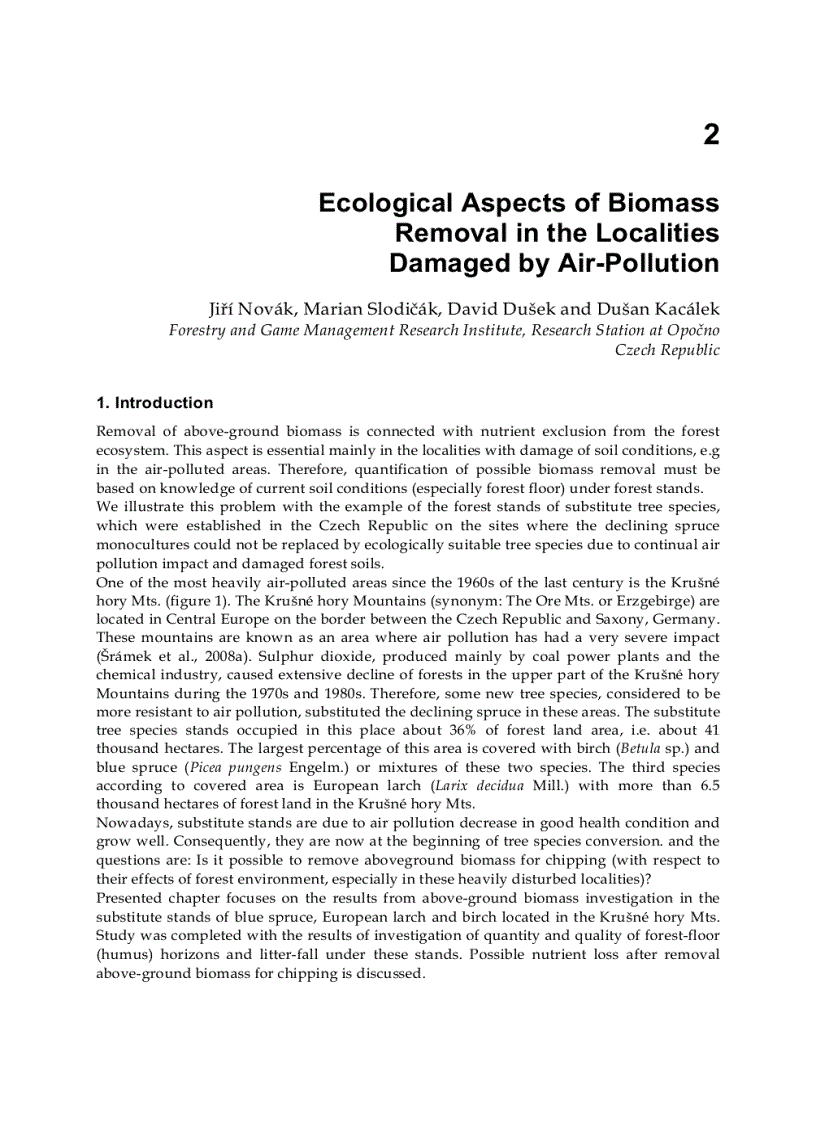 image for page Biomass and Remote Sensing of Biomass 1