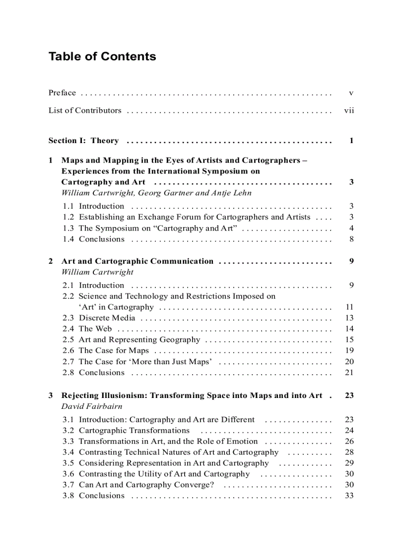 image for page Cartography and Art