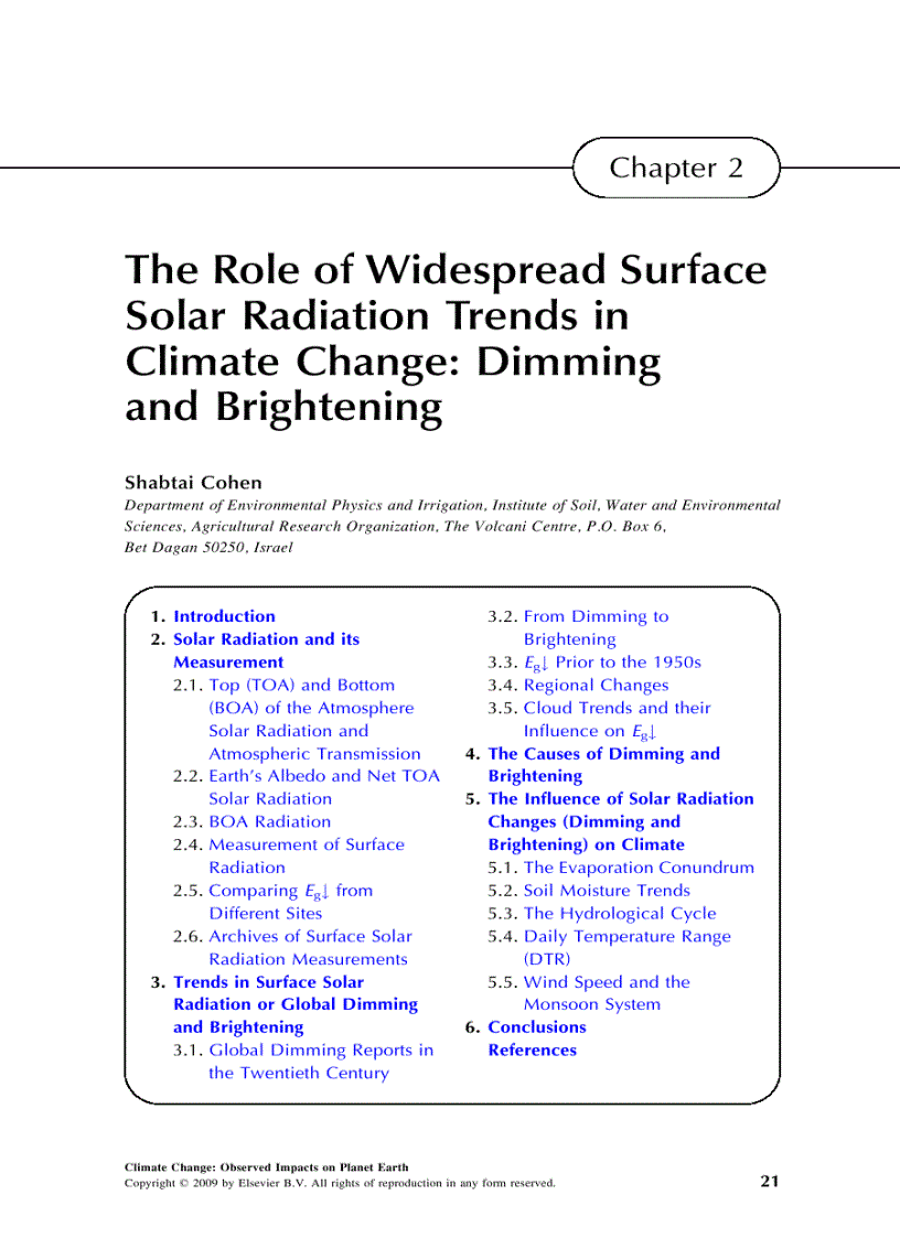 image for page Climate Change