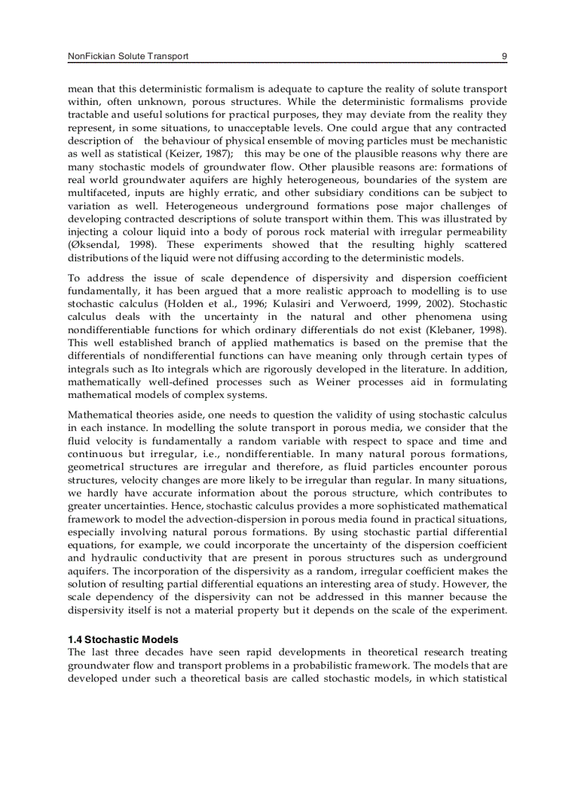 image for page Computational Modelling of Multi scale Solute Dispersion in Porous Media An Approach Based on Stochastic Calculus