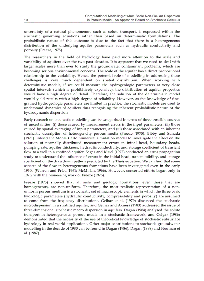image for page Computational Modelling of Multi scale Solute Dispersion in Porous Media An Approach Based on Stochastic Calculus
