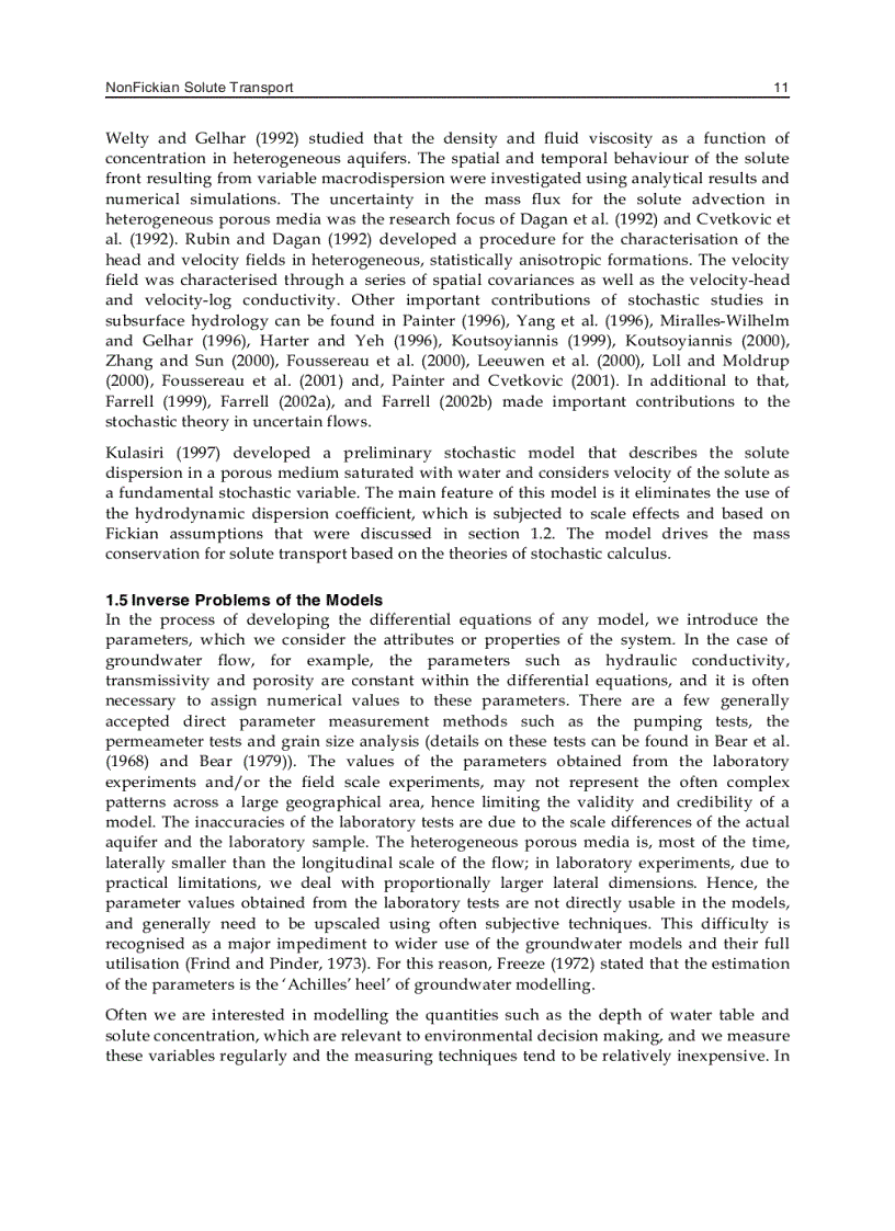 image for page Computational Modelling of Multi scale Solute Dispersion in Porous Media An Approach Based on Stochastic Calculus