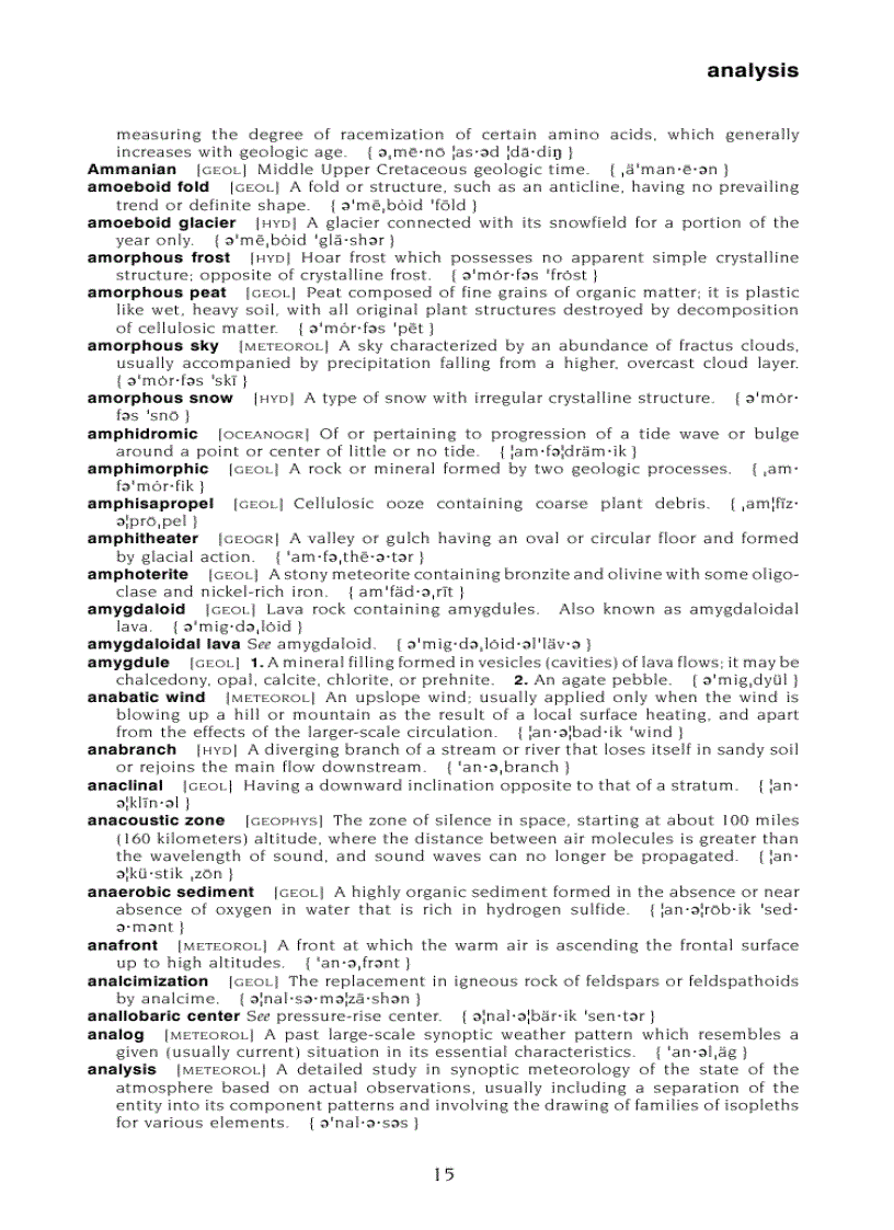 image for page Dictionary of Earth Science