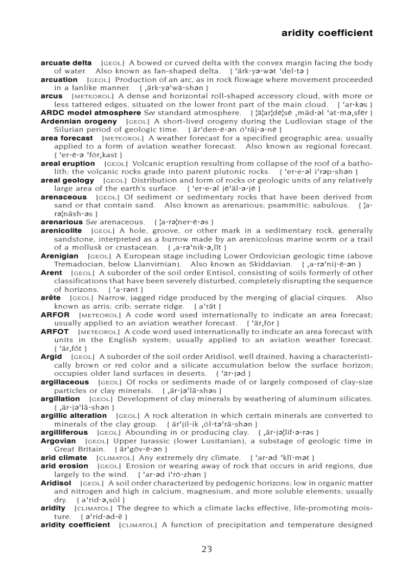 image for page Dictionary of Earth Science