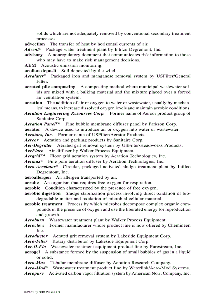 image for page Environmental Engineering Dictionary and Directory