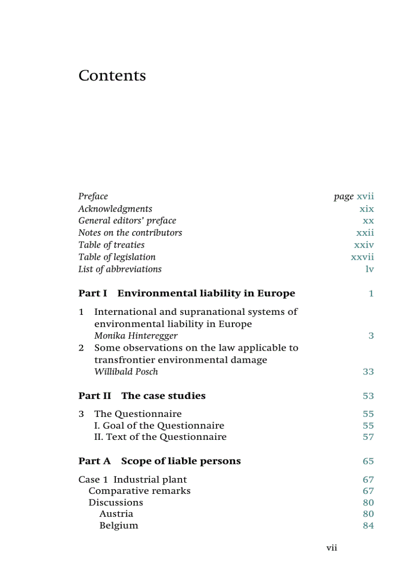 image for page Environmental Liability and Ecological Damage In European Law
