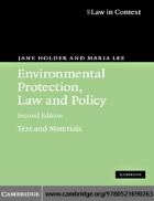 Environmental Protection Law and Policy