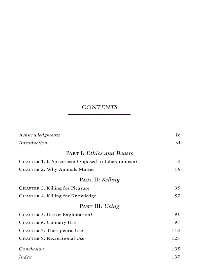 image for page Ethics and the Beast A Speciesist Argument for Animal Liberation
