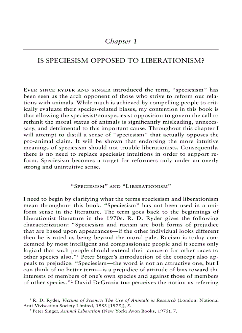 image for page Ethics and the Beast A Speciesist Argument for Animal Liberation