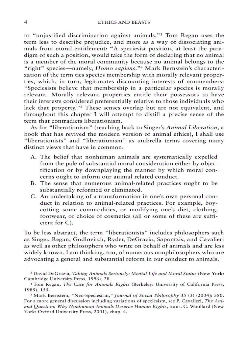 image for page Ethics and the Beast A Speciesist Argument for Animal Liberation