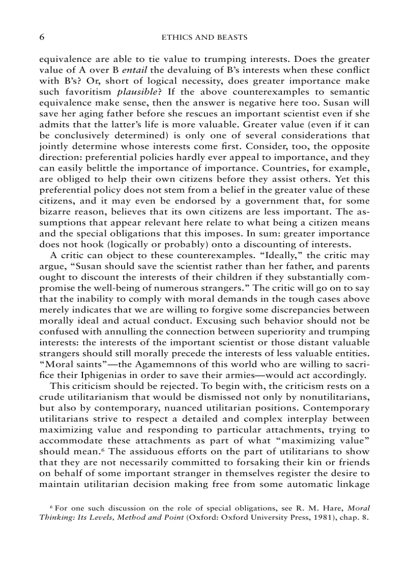 image for page Ethics and the Beast A Speciesist Argument for Animal Liberation