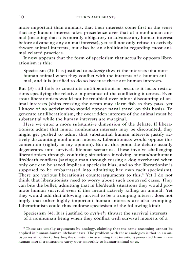 image for page Ethics and the Beast A Speciesist Argument for Animal Liberation