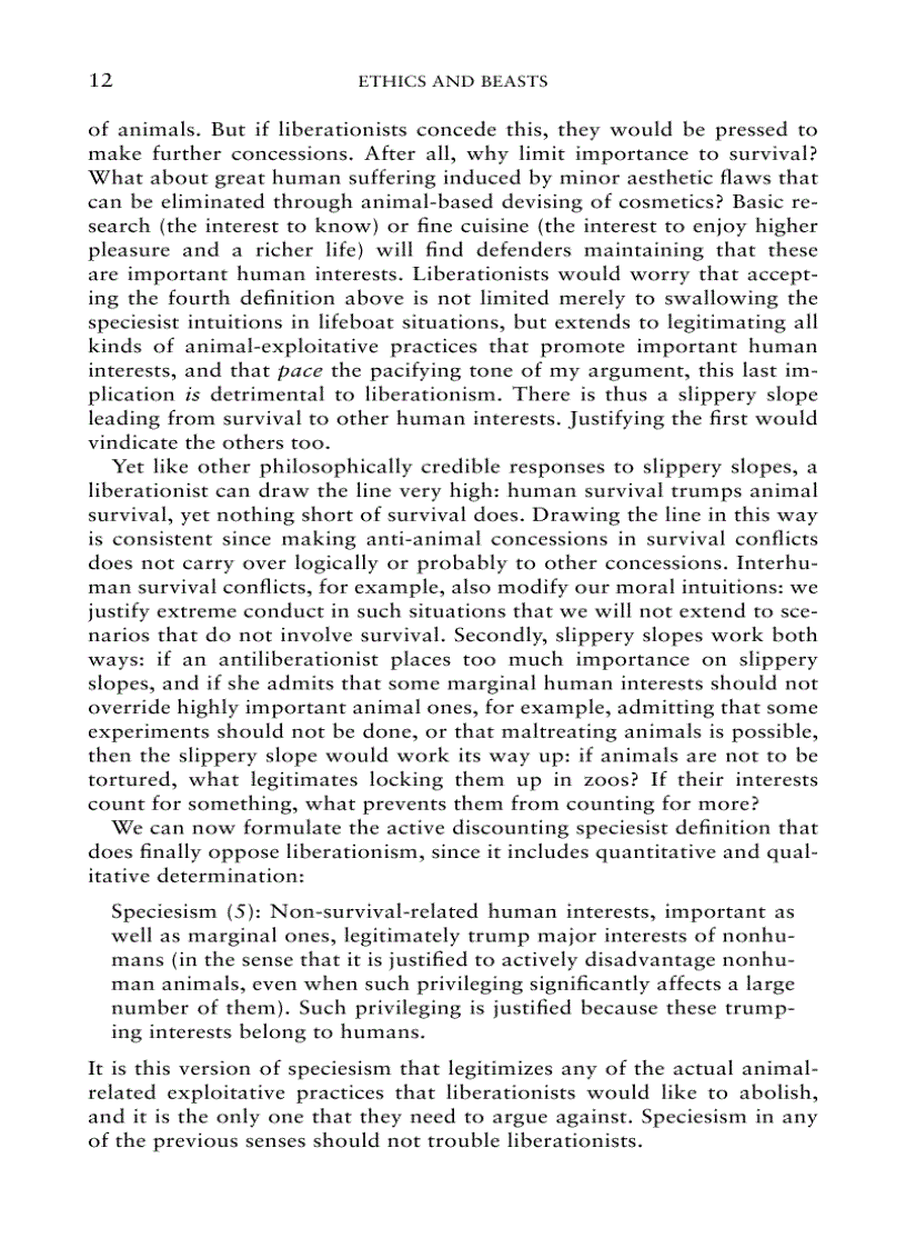 image for page Ethics and the Beast A Speciesist Argument for Animal Liberation