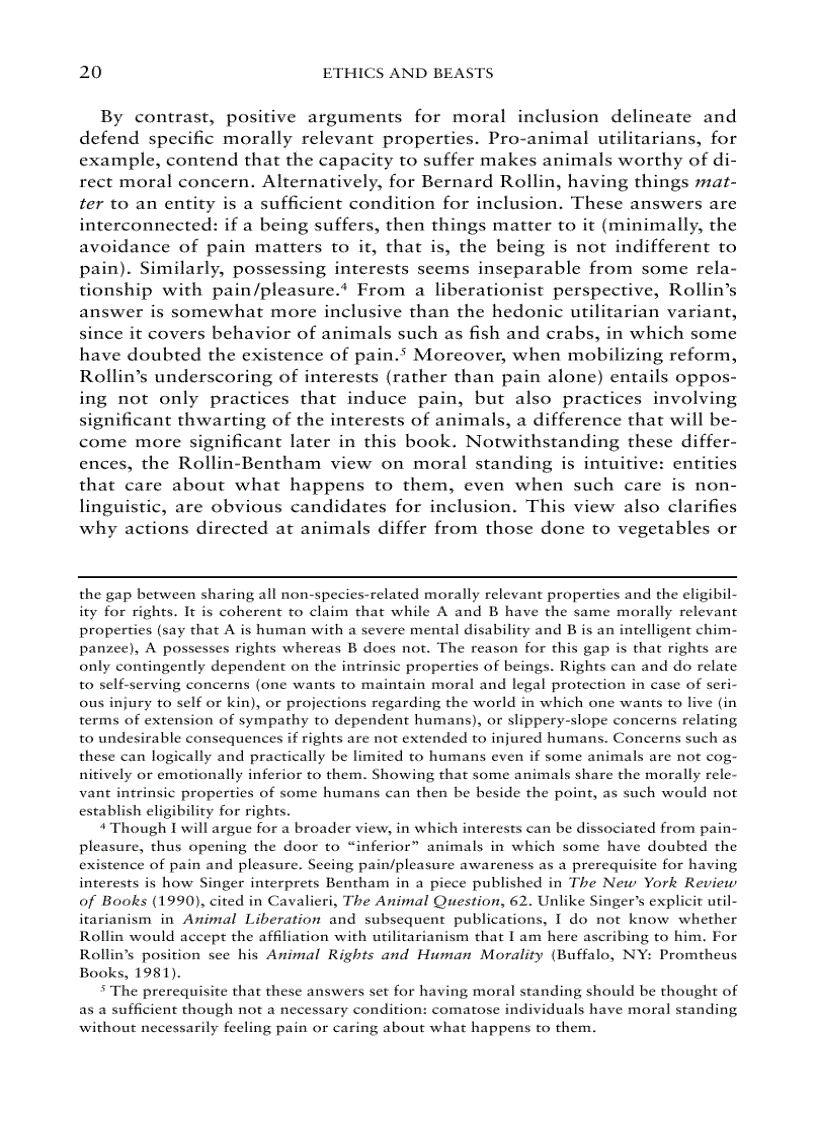image for page Ethics and the Beast A Speciesist Argument for Animal Liberation