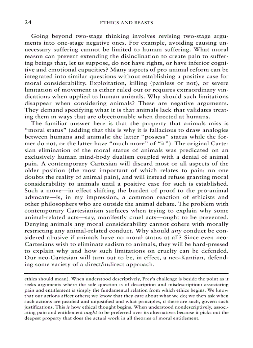image for page Ethics and the Beast A Speciesist Argument for Animal Liberation