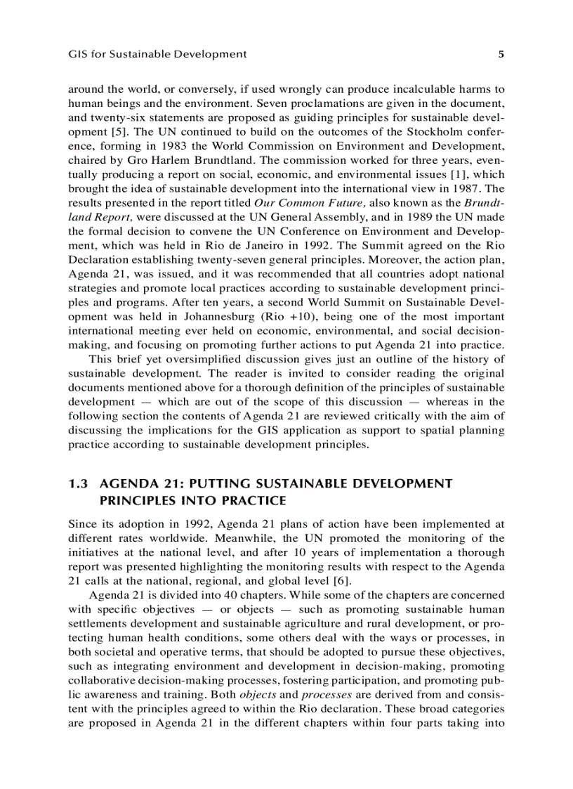 image for page GIS for Sustainable Development 1st Edition