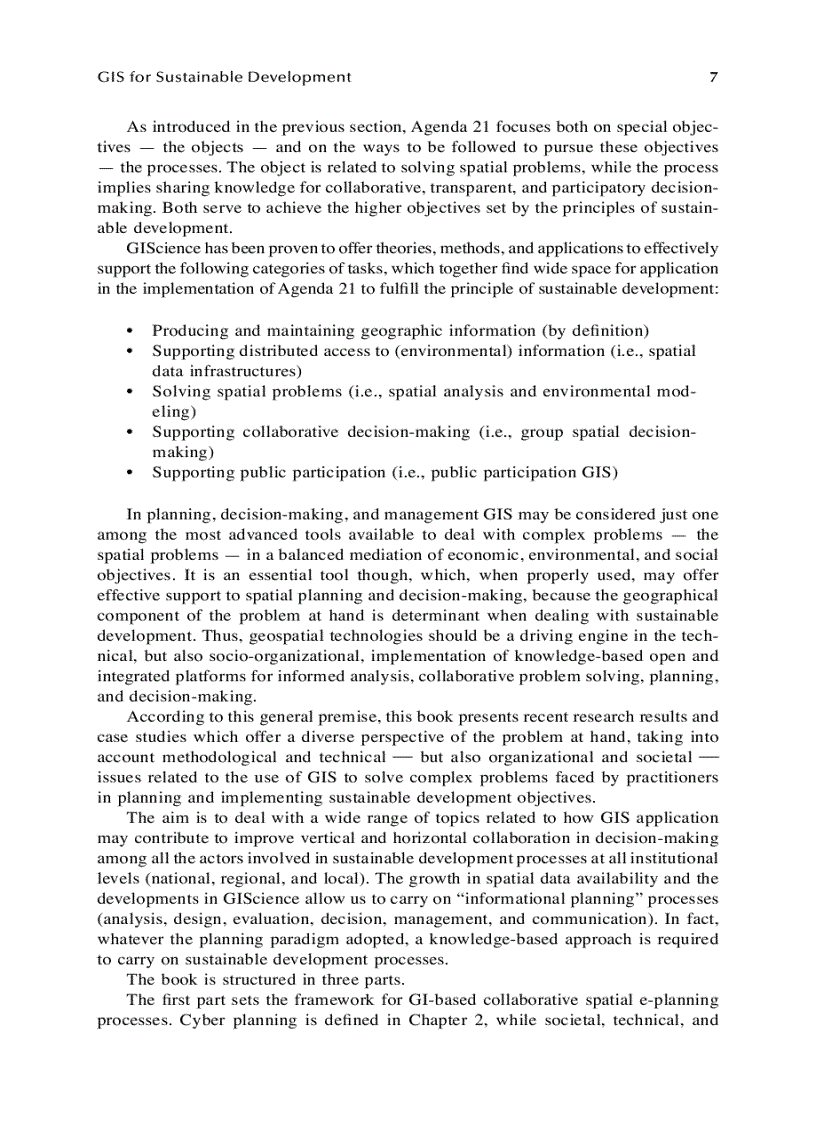 image for page GIS for Sustainable Development 1st Edition