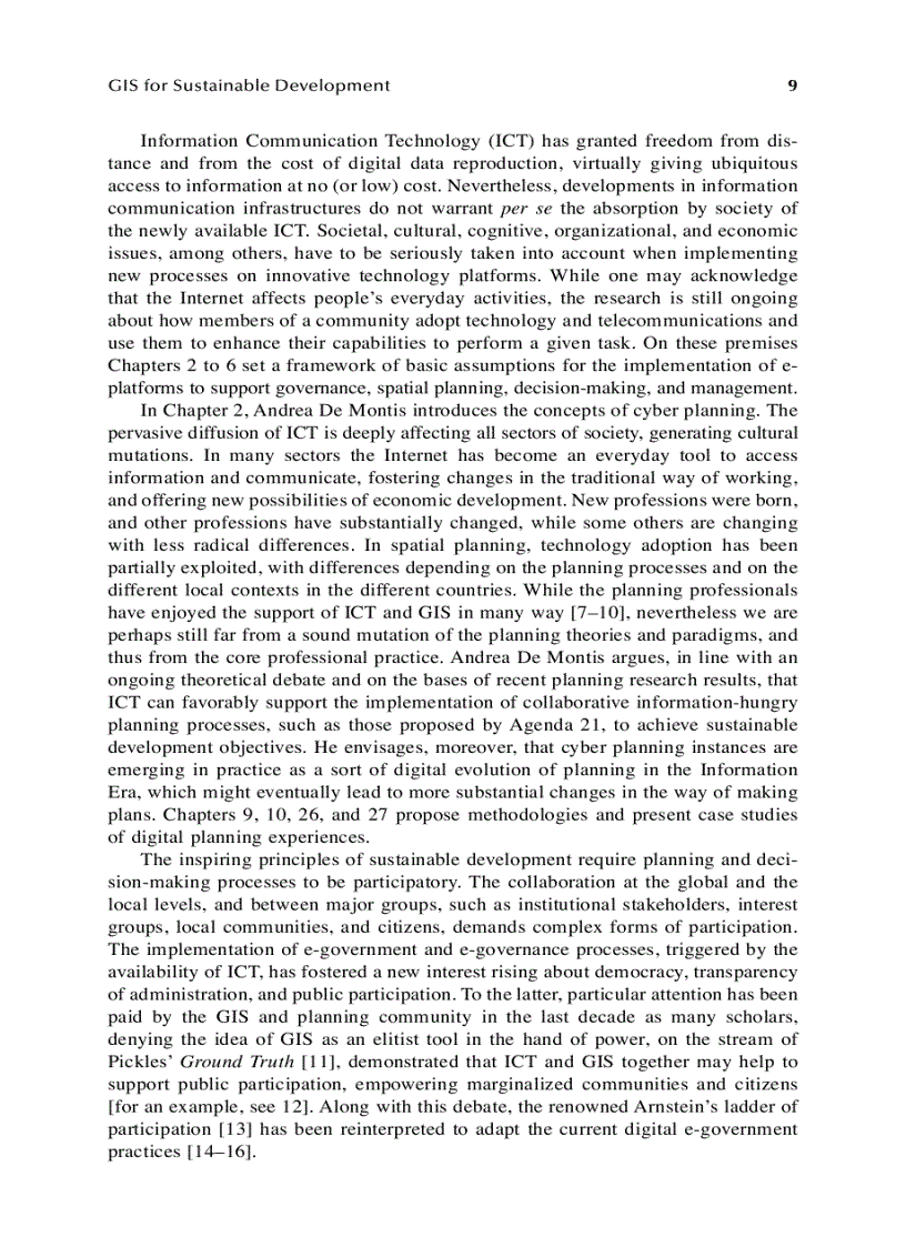 image for page GIS for Sustainable Development 1st Edition