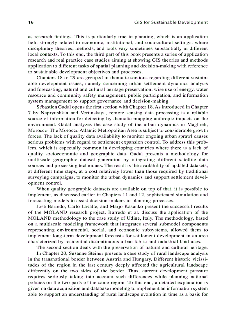 image for page GIS for Sustainable Development 1st Edition