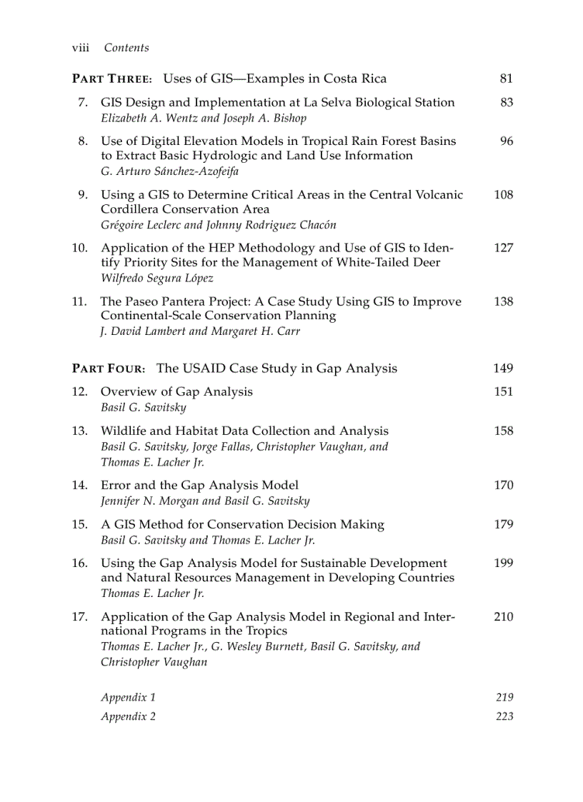 image for page GIS Methodologies for Developing Conservation Strategies
