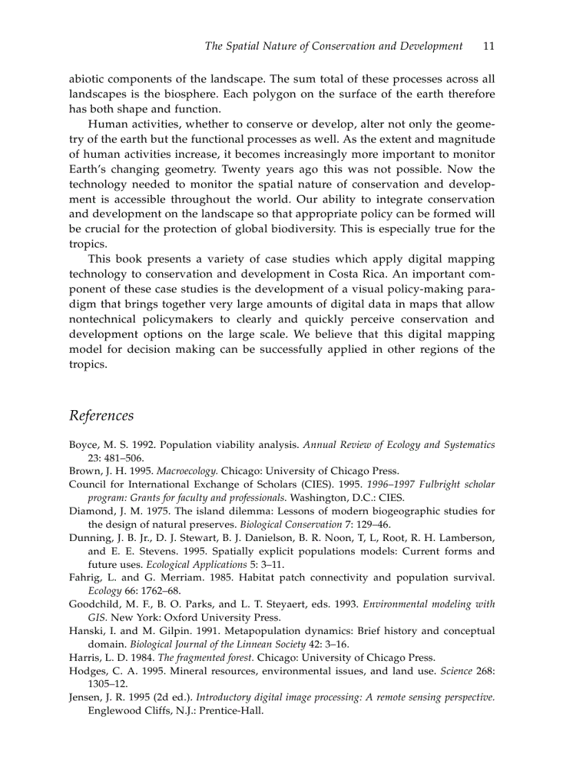 image for page GIS Methodologies for Developing Conservation Strategies