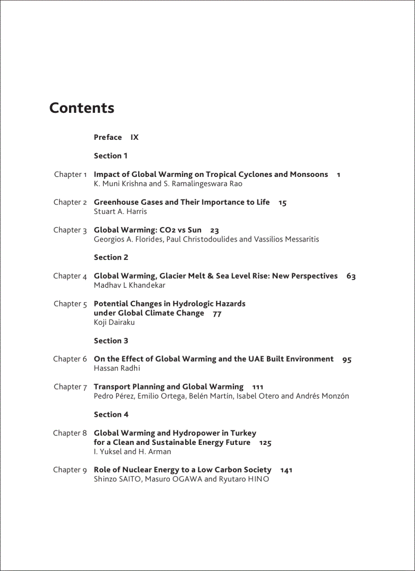 image for page Global Warming