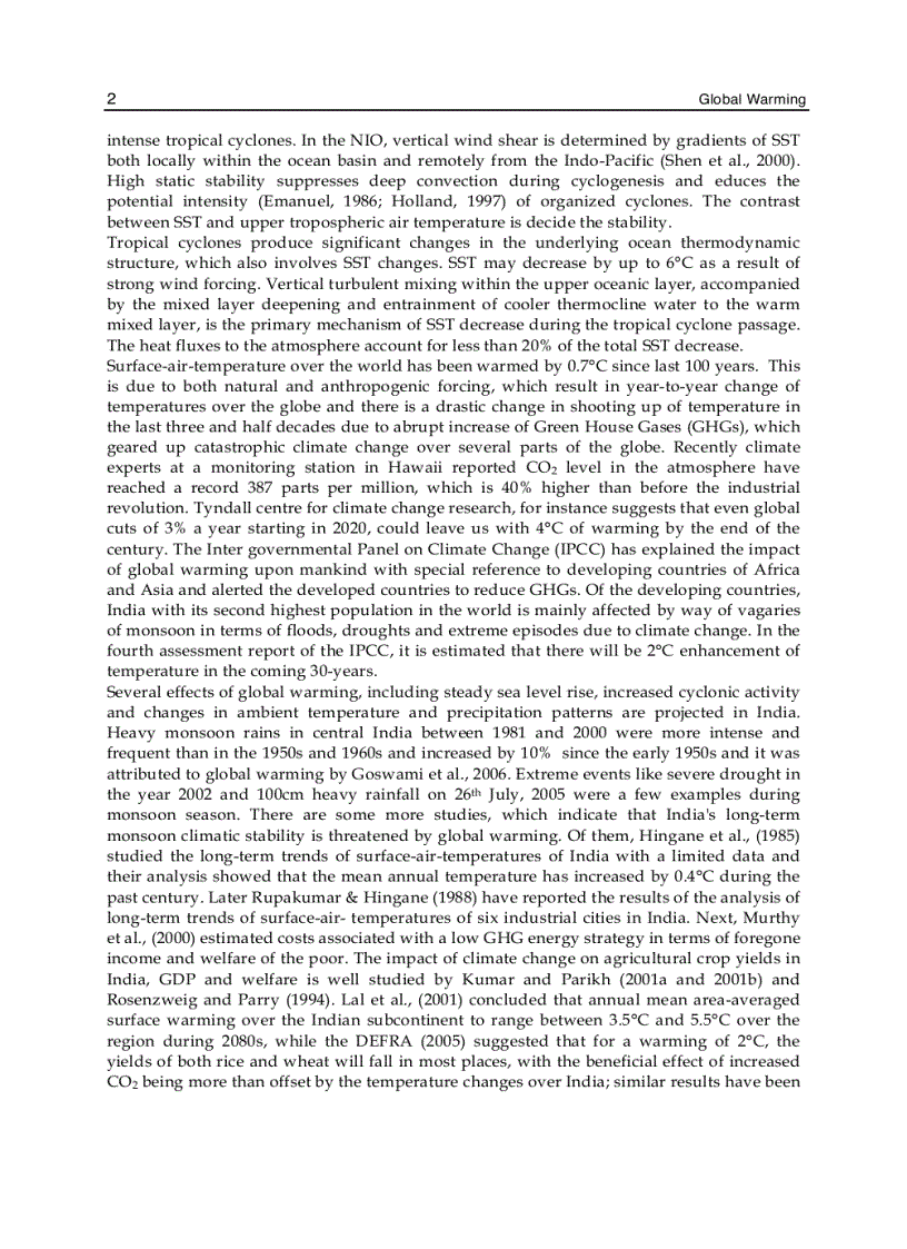 image for page Global Warming