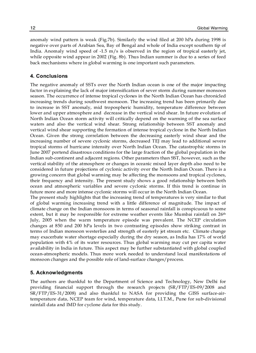 image for page Global Warming