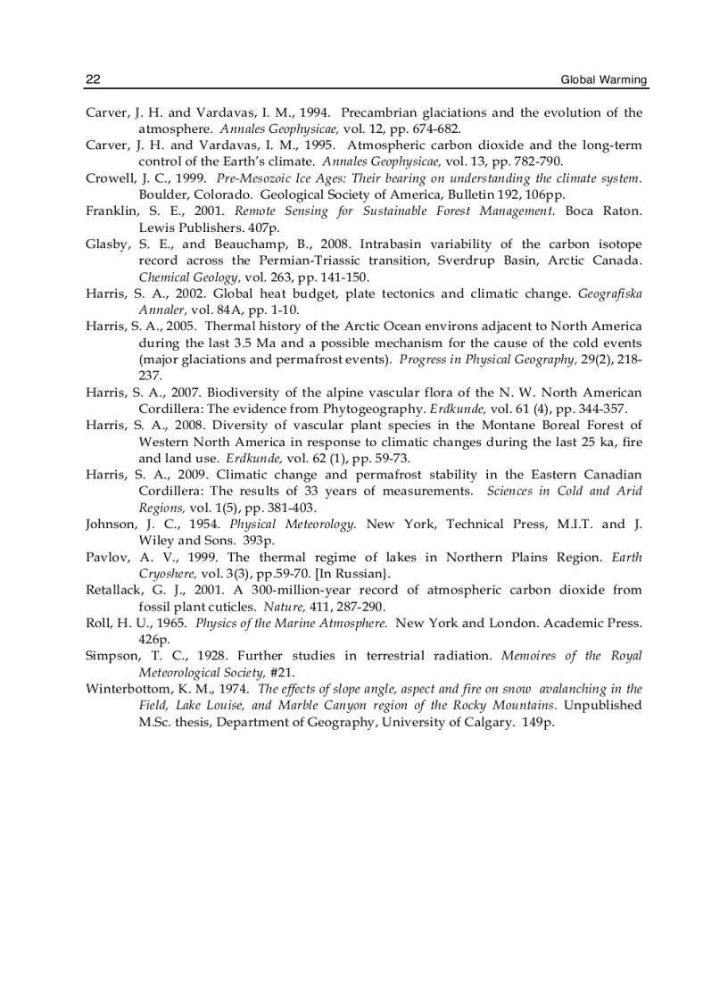 image for page Global Warming