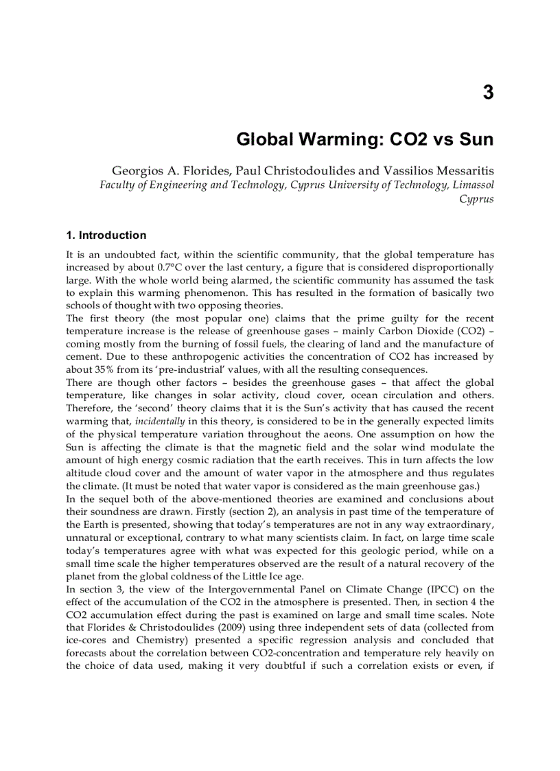 image for page Global Warming