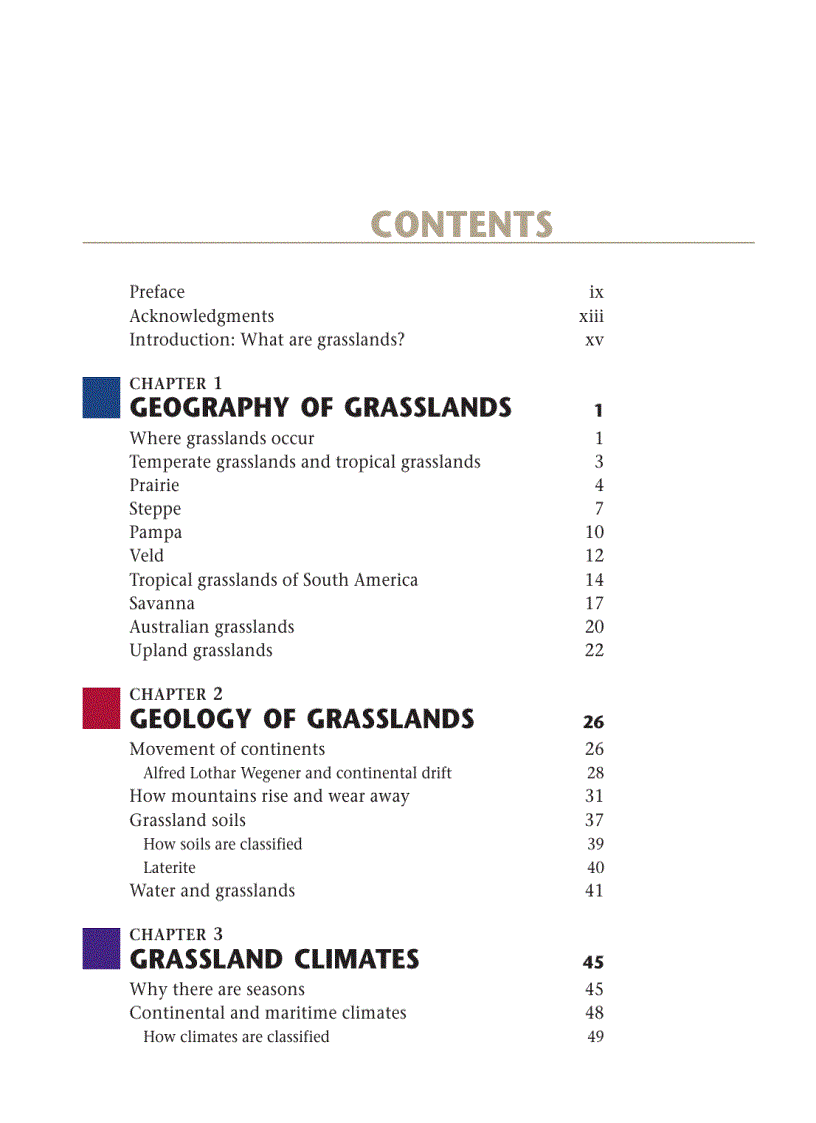 Grasslands Biomes of the Earth