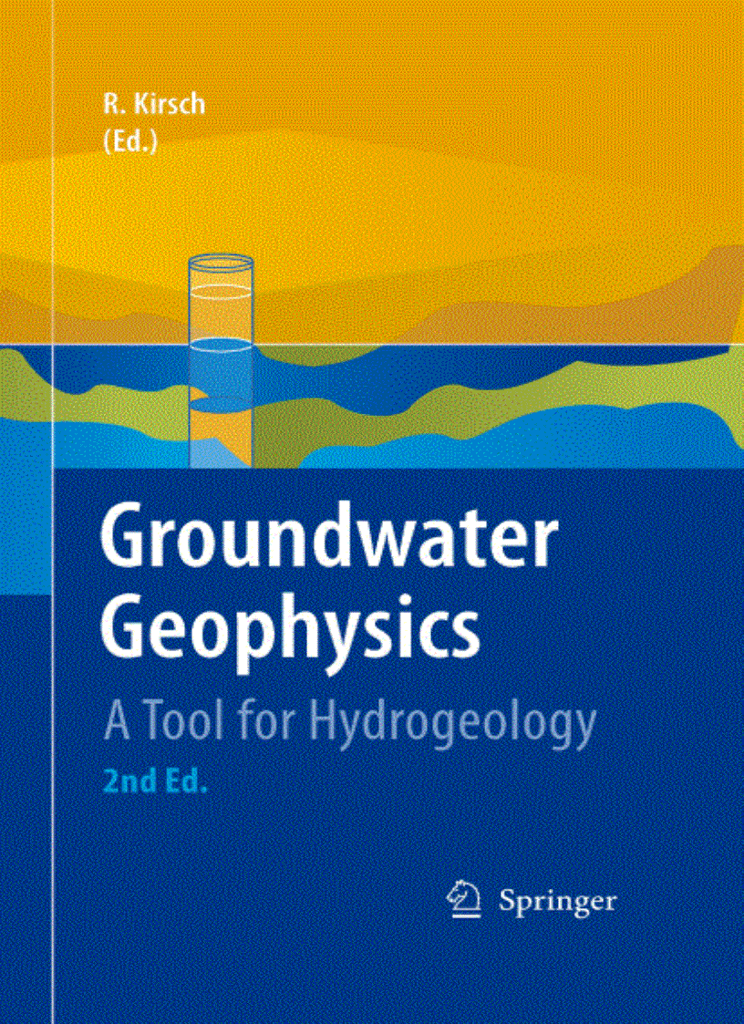 image for page Groundwater Geophysics A Tool for Hydrogeology 2nd Edition
