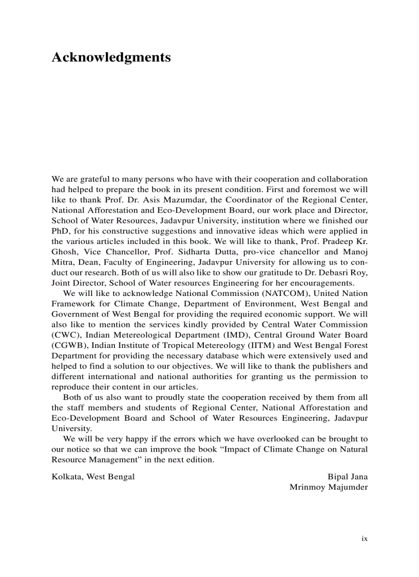 image for page Impact of Climate Change on Natural Resource Management