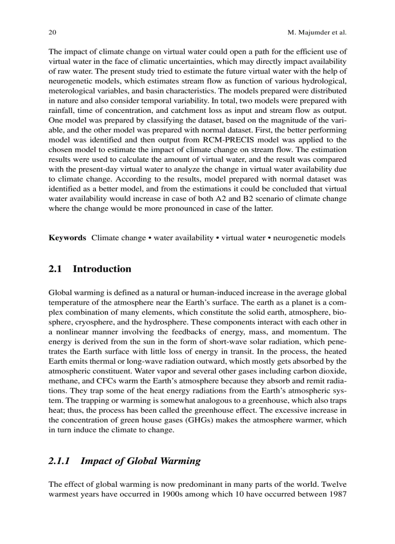 image for page Impact of Climate Change on Natural Resource Management