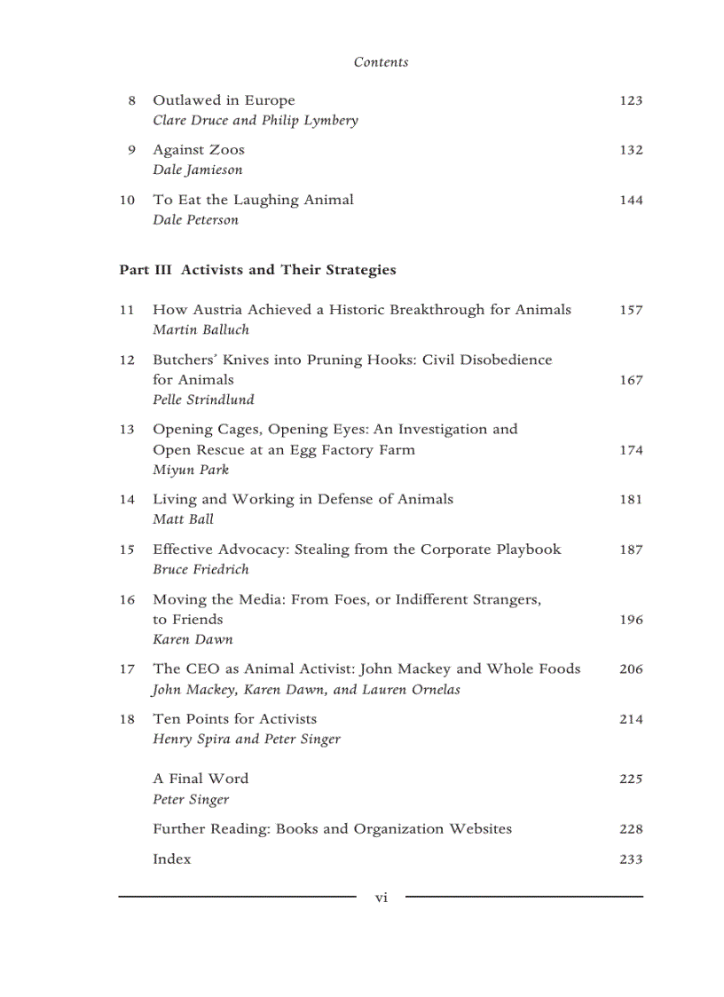 image for page In Defense of Animals