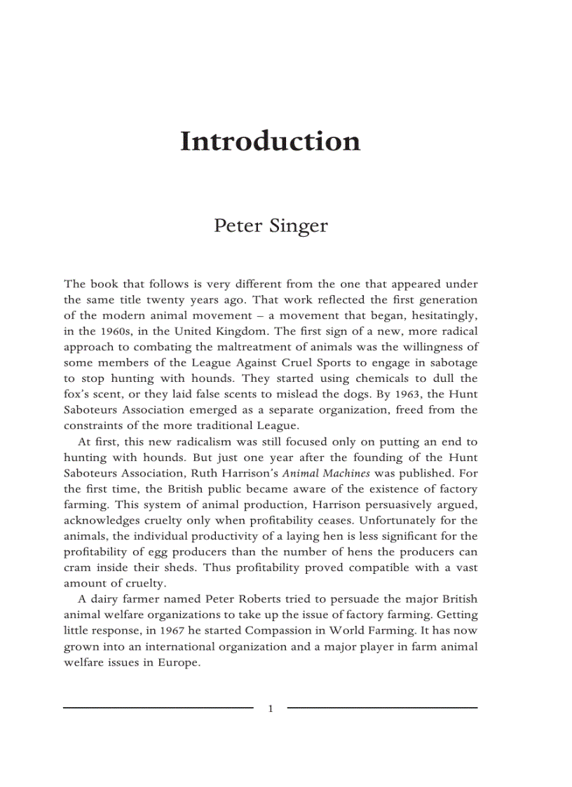 image for page In Defense of Animals