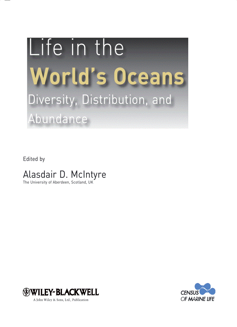 Life in the World s Oceans Diversity