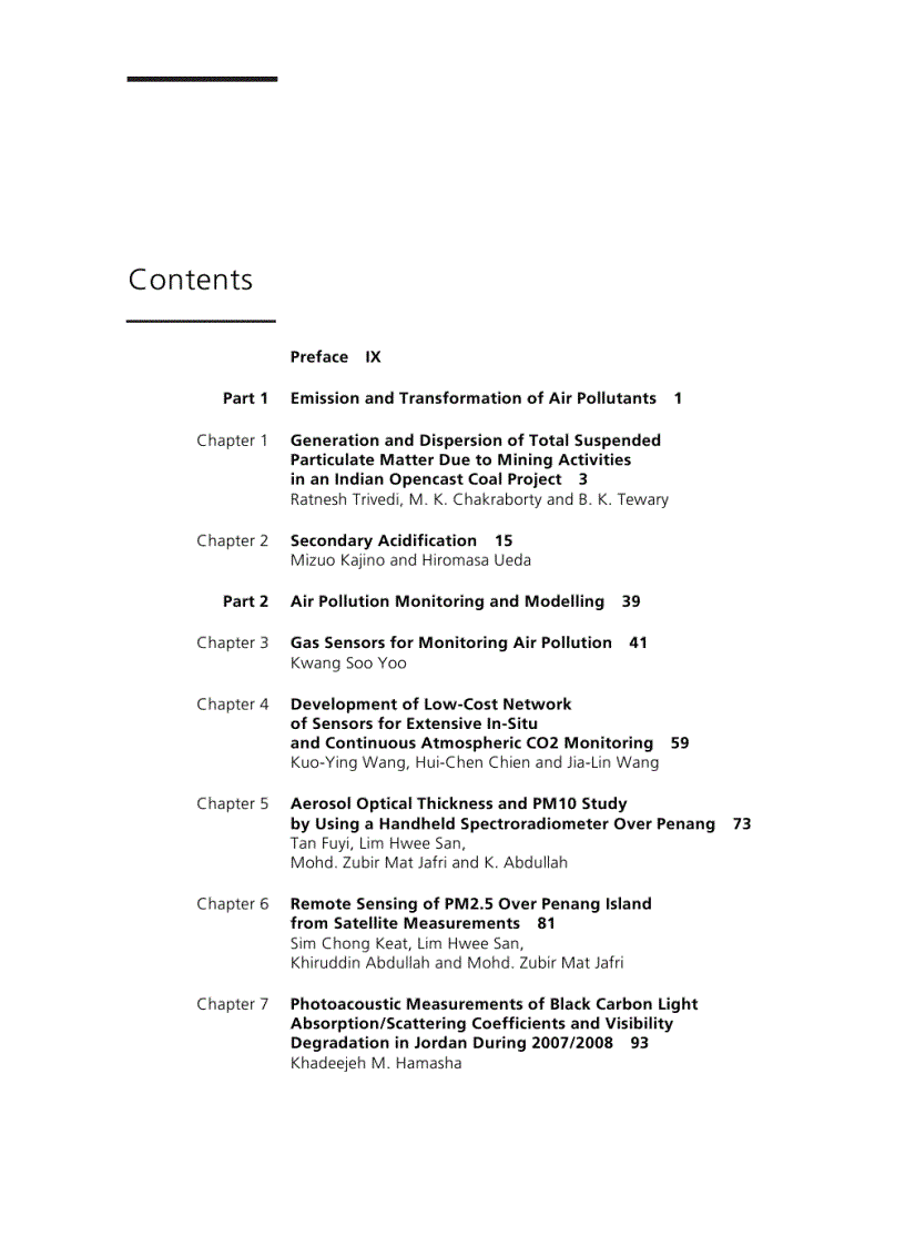 image for page Monitoring Control and Effects of Air Pollution