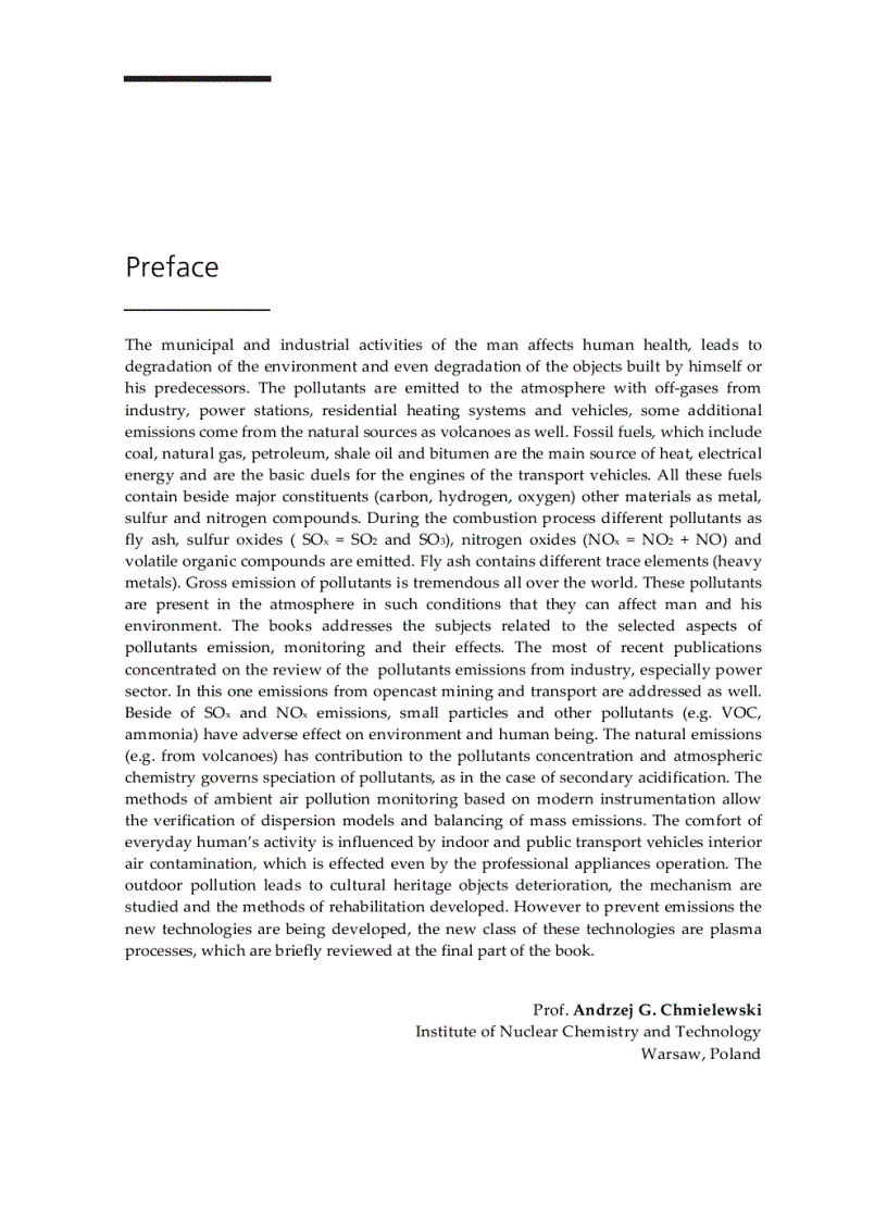 image for page Monitoring Control and Effects of Air Pollution