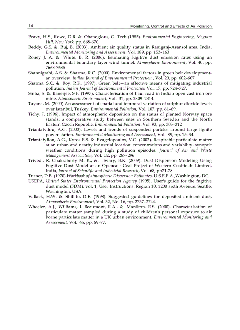 image for page Monitoring Control and Effects of Air Pollution
