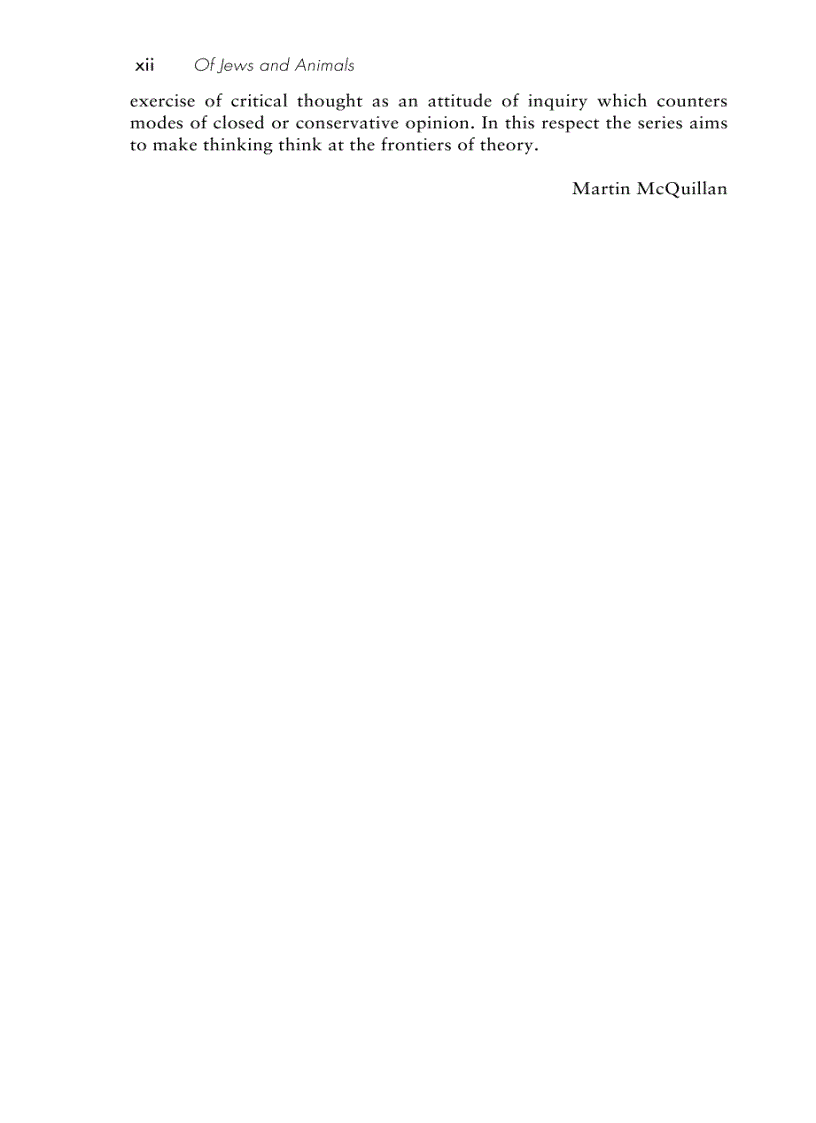 image for page Of Jews and Animals