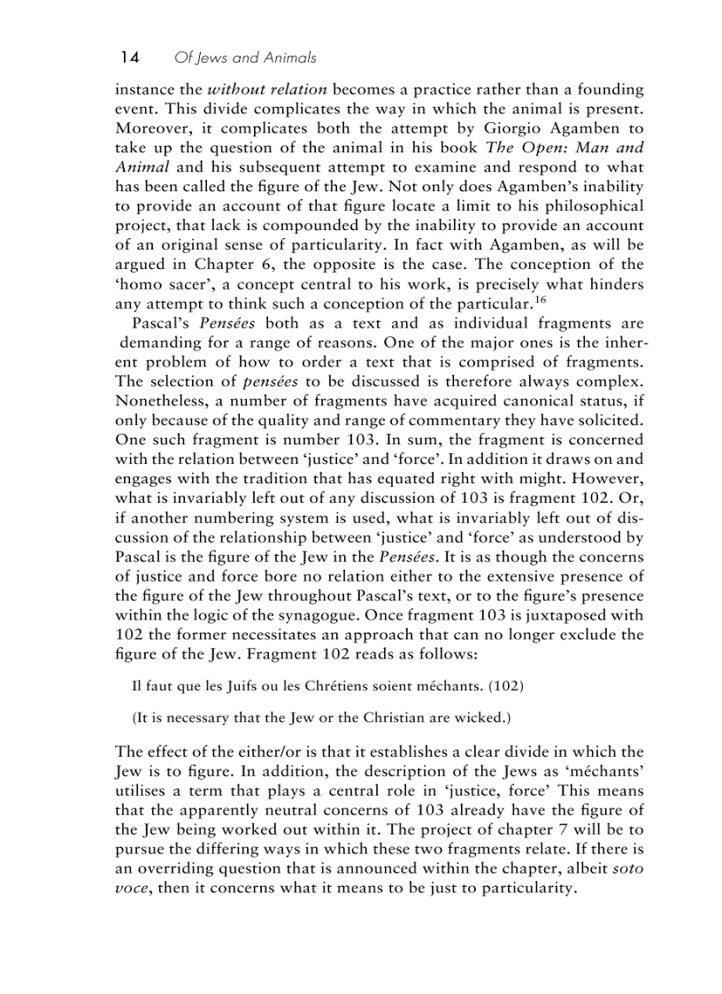 image for page Of Jews and Animals