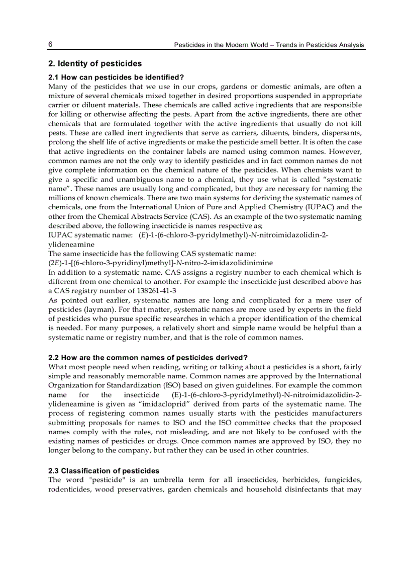 image for page Pesticides in the Modern World Trends in Pesticides Analysis