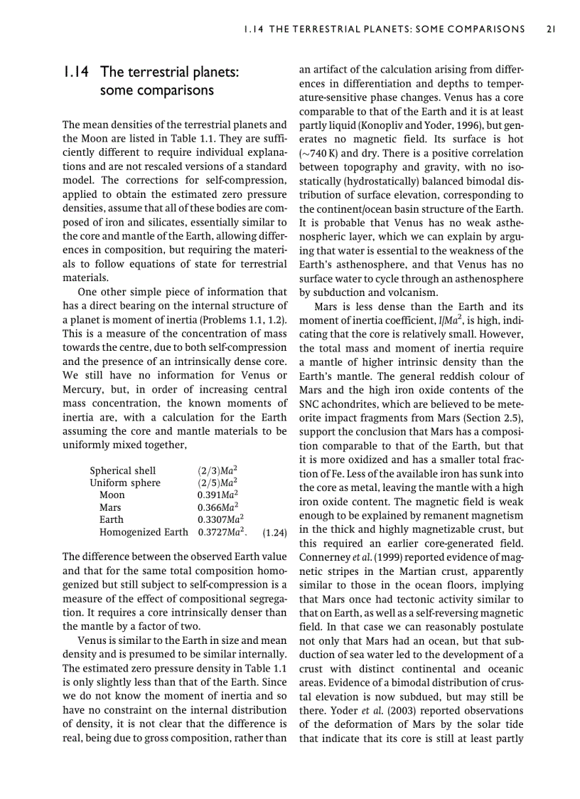 image for page Physics of the Earth