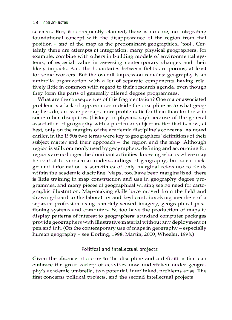 image for page Questioning Geography Fundamental Debates