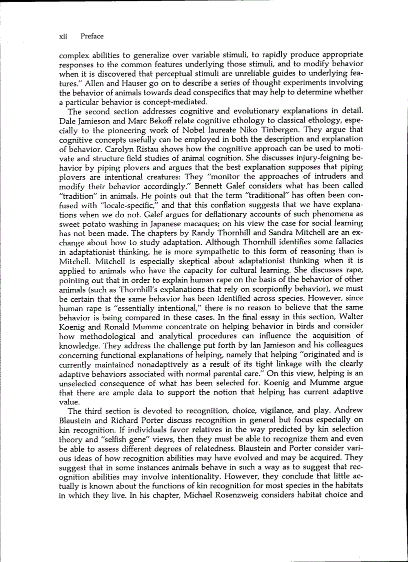 image for page Readings in Animal Cognition